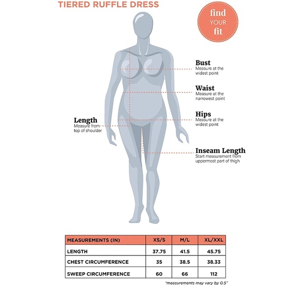 NWT SUMMER & ROSE
Tiered Ruffle Dress - Picture 3 of 7